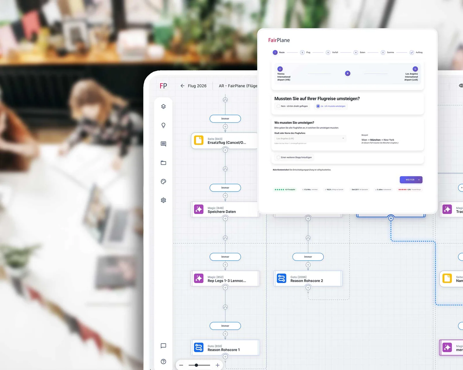 UNOY OS dashboard with live applications