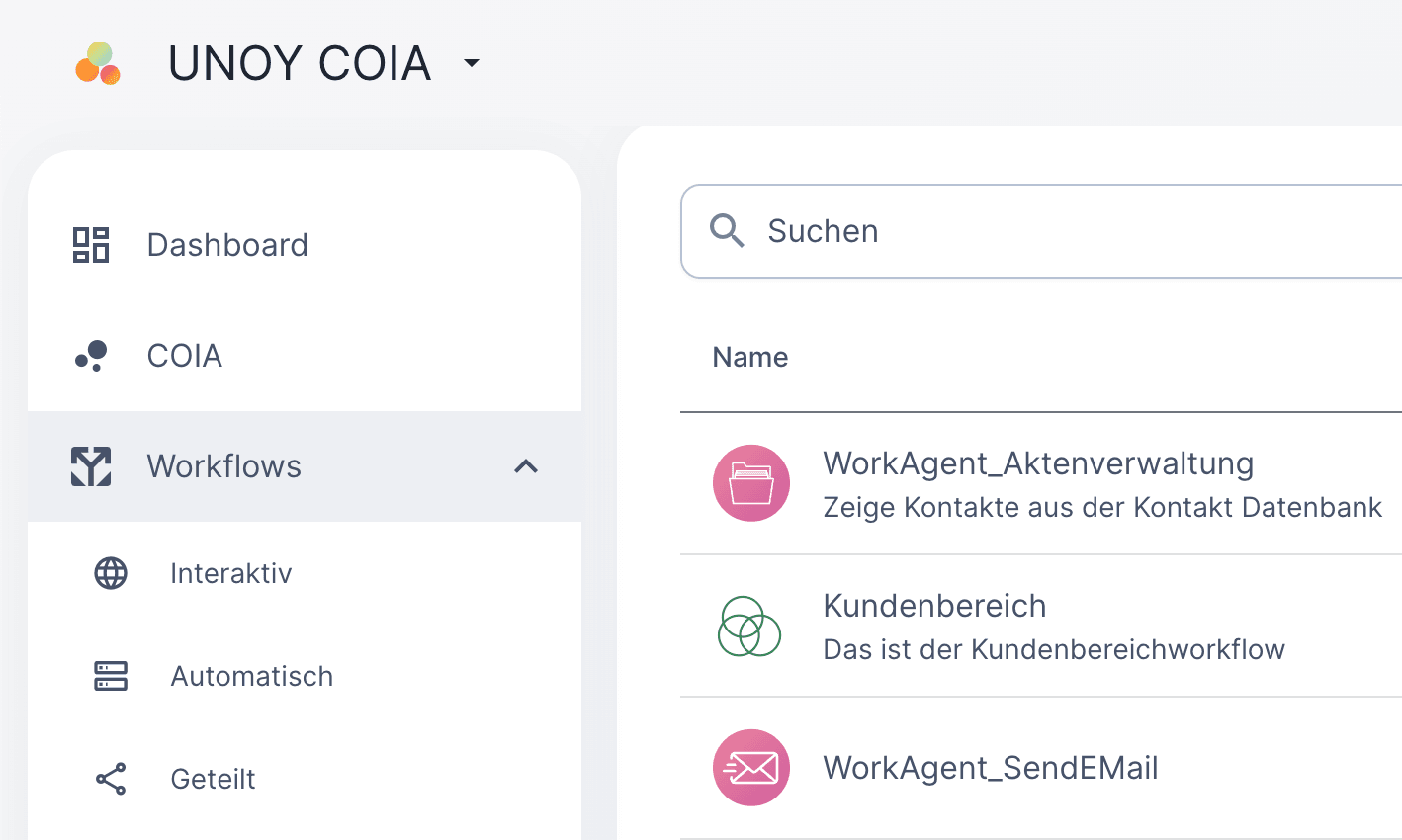UNOY Workflow GDPR disclosure: interactive, headless, deliver