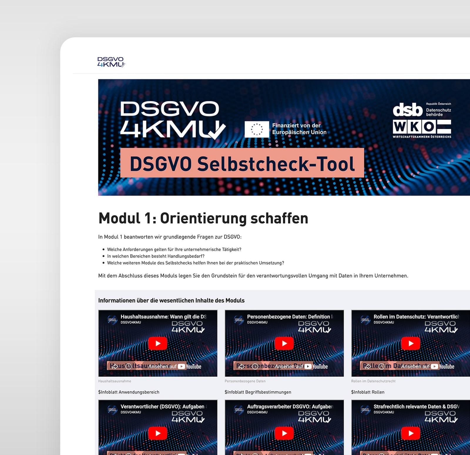 WKO DPO self-check, GDPR gap analysis in UNOY
